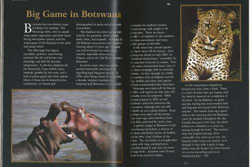 African Hunting Guide. Excellent condition.