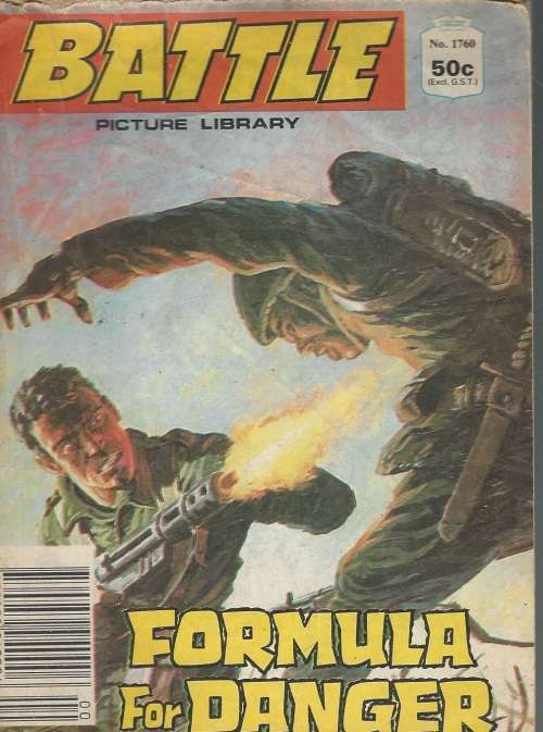 Battle Picture Library nr 1760. Formula for Danger.