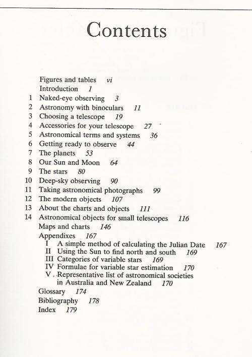 The Southern Sky - Reidy & Wallace. Astronomy.