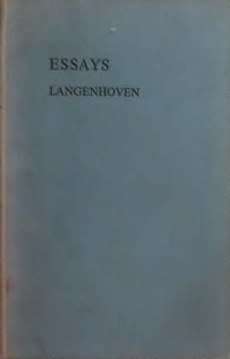 Essays - Langenhoven.