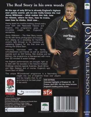 Jonny Wilkinson: The Real Story - In His Own Words (DVD)