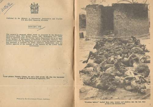 Massacre of the Innocents. Rhodesia. SCARCE!