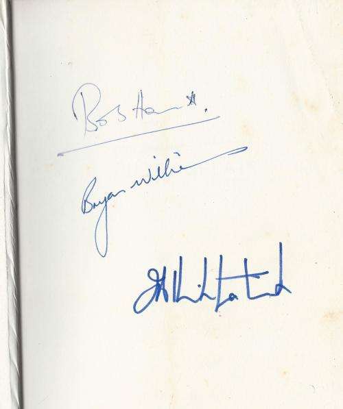 New Zealand Rugby Greats. Signed by Bob Howitt, Bryan Williams, Ian Kirkpatrick.
