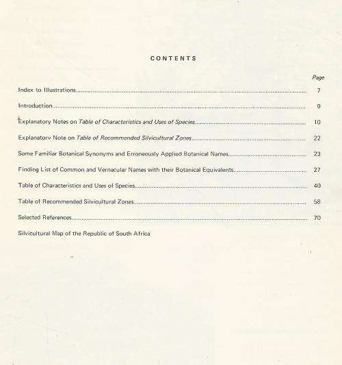 Characteristics and Uses of Trees and Shrubs - R.J. Poynton.