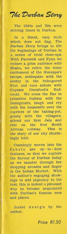 The Durban Story - Barbara Campbell Tait.
