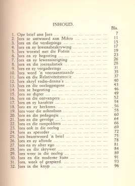 Uit die Dagboek van `n Pennelekker - Jors. 1ste Uitg, 1940.