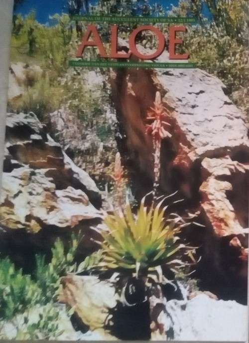 Aloe. Journal of Succulent Society of South Africa.  3 Copies at R22 each. Total: R66.