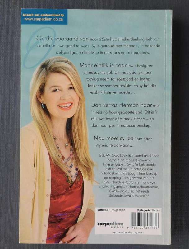 Custard vir die Siel - Susan Coetzer. Toestand: Byna nuut.