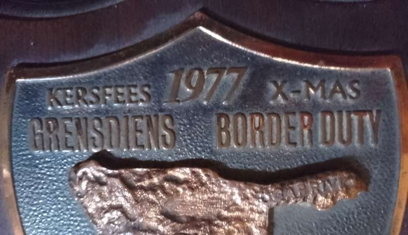 SWA Grensdiens / Border Duty. 1977.