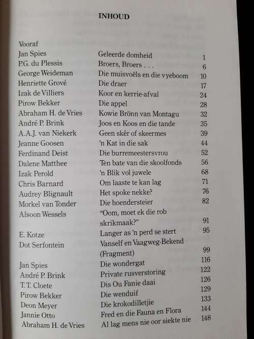 Storie-sjêmpyn: 50 humoristiese vertellings.