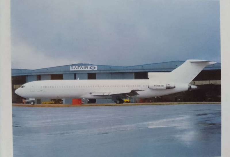 Silver Wings. Boeing 727.  Freddie Uys.  RARE.