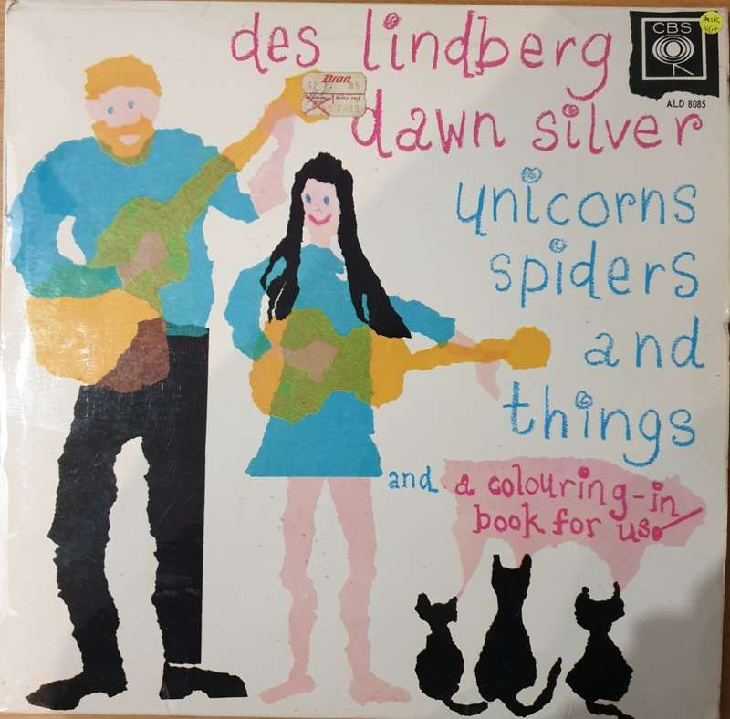 Des Lindberg & Dawn Silver - Vinyl LP Record. Unicorns.