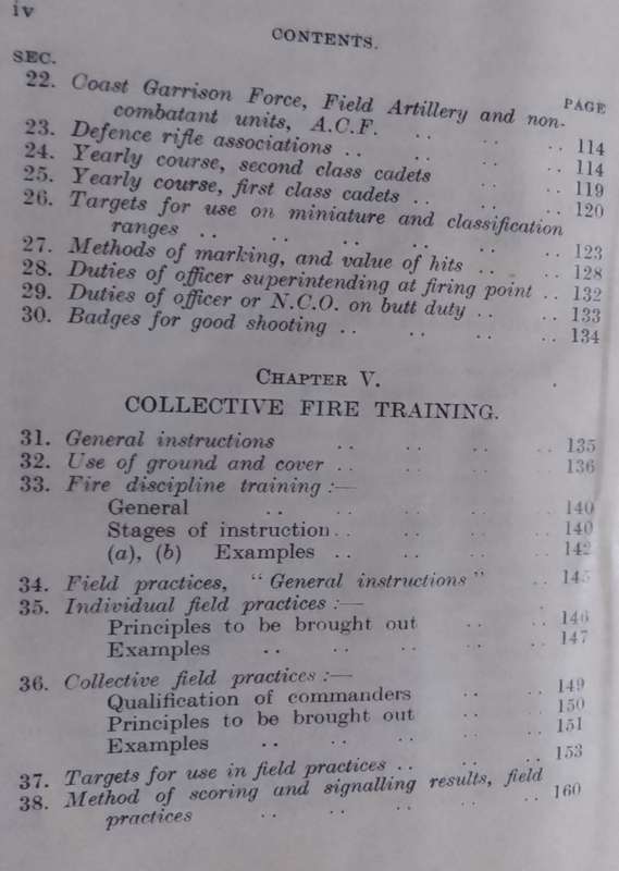 Small Arms Training. Union of South Africa. 1924.  Very Scarce!