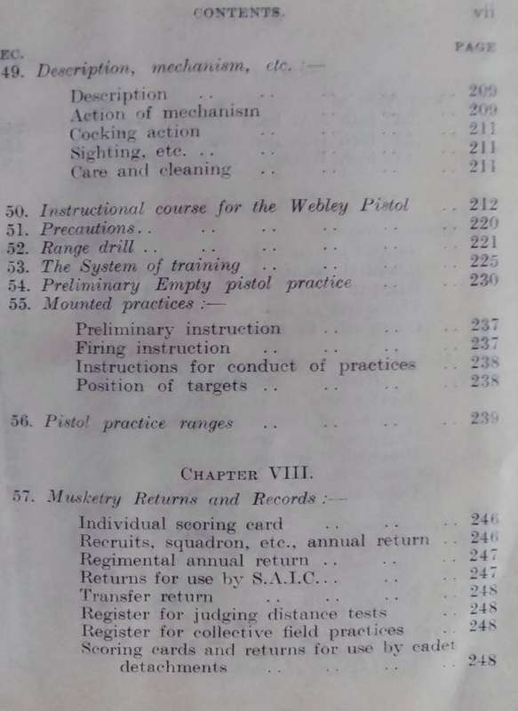 Small Arms Training. Union of South Africa. 1924.  Very Scarce!