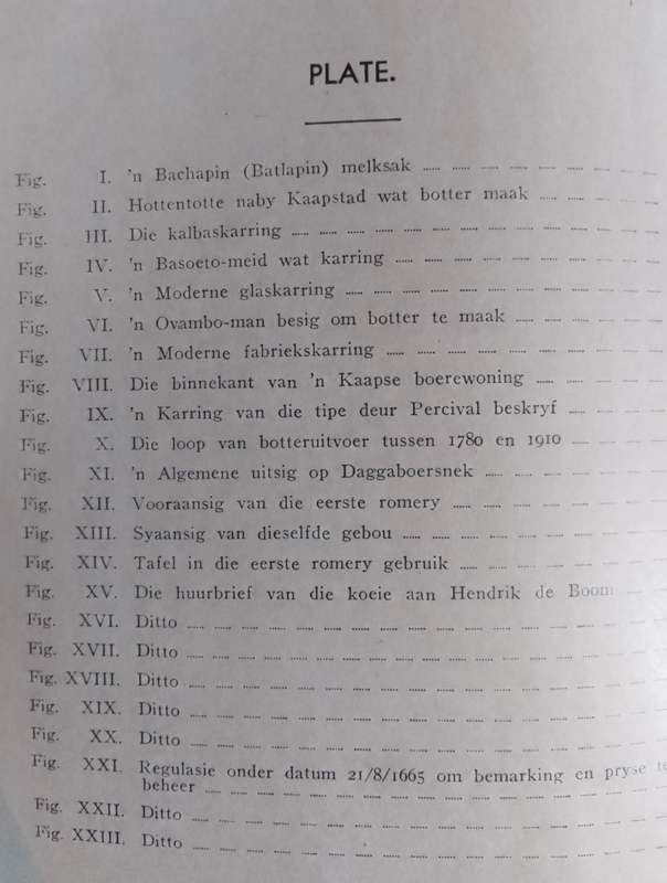Die Geskiedenis van Bottermaak in Suid-Afrika. CW Abbott. 1949. SKAARS!