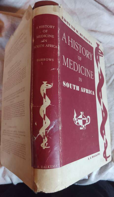 History of Medicine in South Africa - Edmund Burrows.