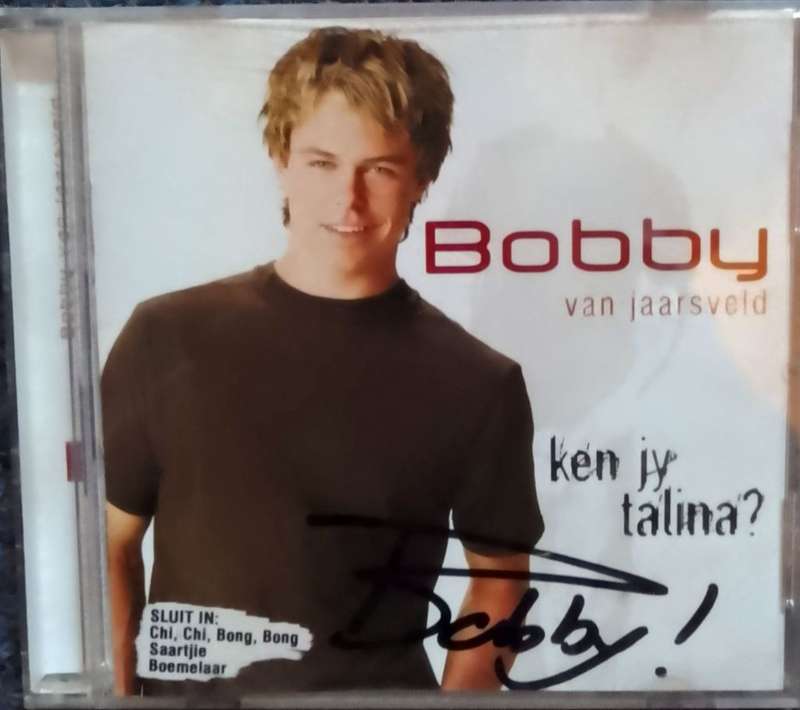 Bobby van Jaarsveld. Ken jy Talina. CD.  Geteken!