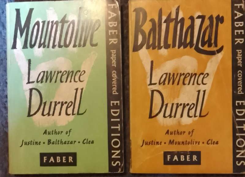 2 Books of the Alexandria Quartet. Mountolive & Balthazar. Lawrence Durrell. Price is for both!