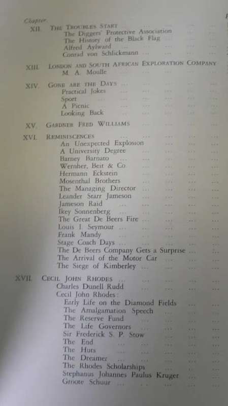 Some Dreams Come True - Alpheus F. Williams.  Discovery of Copper, Diamonds and Gold in SA.