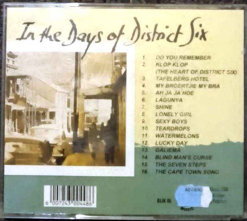 In the Days of District Six. Kramer & Petersen. Rare!