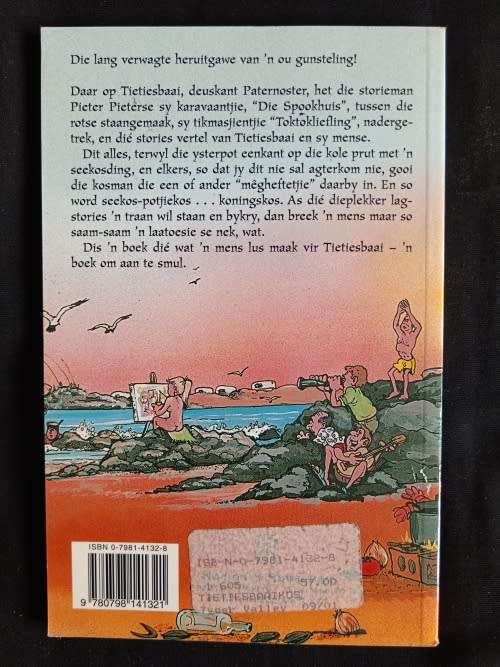 Tietiesbaaikos - Pieter Pieterse. Toestand: soos nuut.