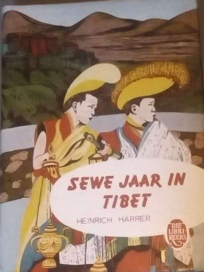 Sewe Jaar in Tibet - Heinrich Harrer. Libri-reeks.