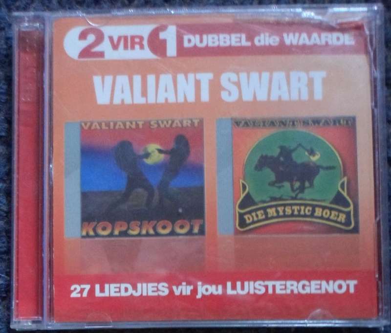 Valiant Swart. 2-CD stel. 27 Liedjies.