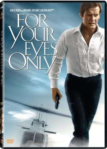 DVD. For your eyes only. James Bond. Roger Moore.