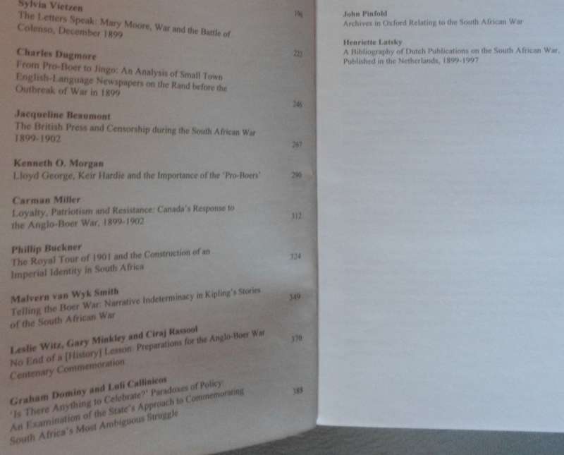 S.A. Historical Journal. 1999. Special issue: South African War 1899-1902.