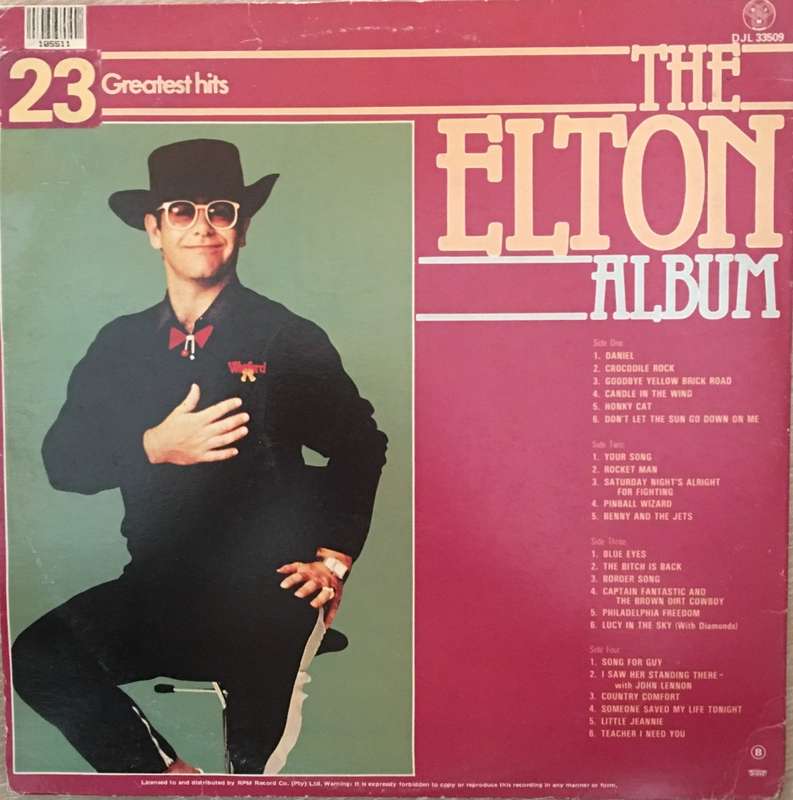 The Elton Album. Double-LP.