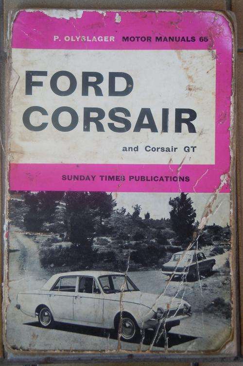 Ford Corsair Manual - Olyslager