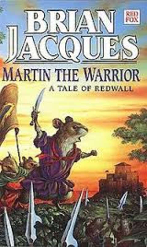 Martin the Warrior: A Tale of Redwall. Brian Jacques. Special on shipping. R50 for up to 10 books.
