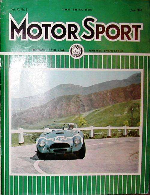 Motorsport June 1964.