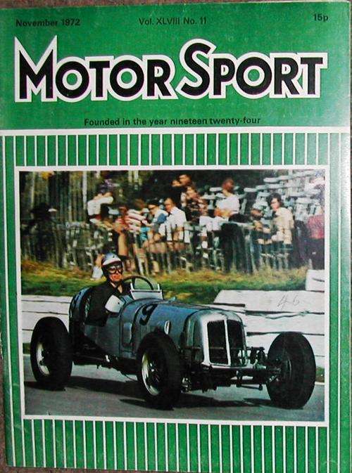 Motorsport Nov 1972.