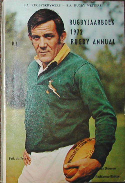 Rugby Jaarboek: 1972: Rugby Annual.