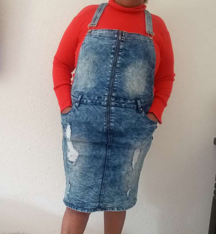 Denim Casual Dress by OBR