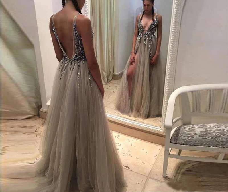 Elegant Prom Dress Size S