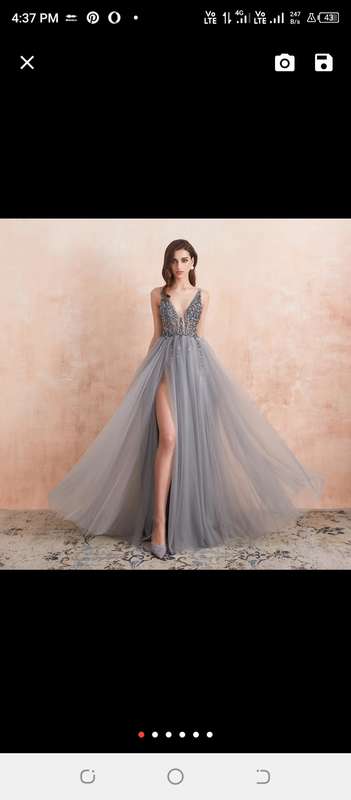 Elegant Prom Dress Size S
