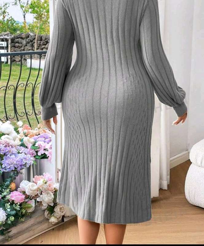 Winter Plus Size Knit Dress Size 3XL (22)