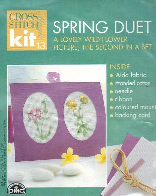 Cross Stich Magic, Kit #13: Spring Duet