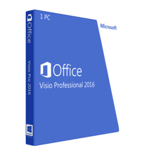 Microsoft Visio Professional 2016 - Genuine Lifetime License