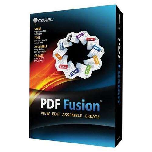 Corel PDF Fusion | View - Edit - Assemble - Create | ESD