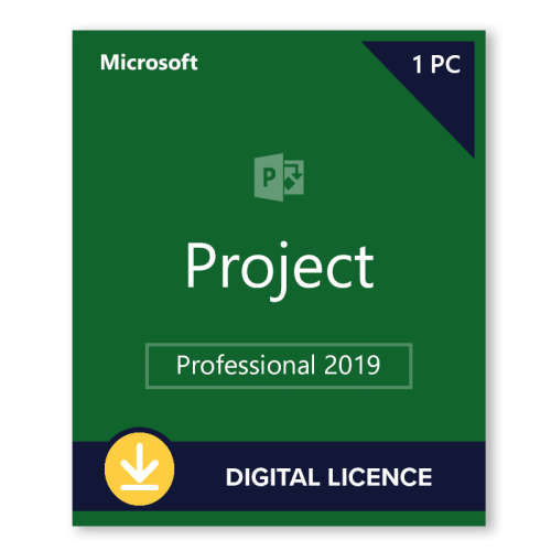 Microsoft Project 2019 Professional | 32bit/64bit | 1 PC activation keys | ESD
