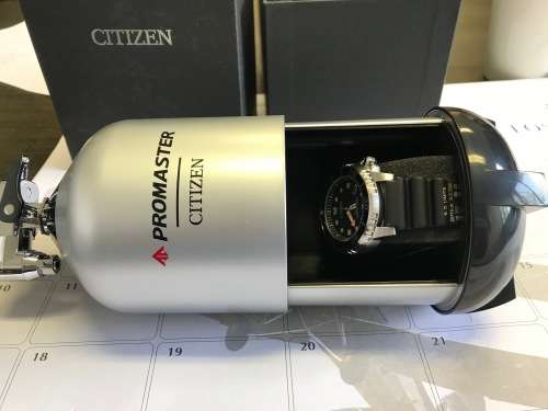 CITIZEN Eco-Drive BN0150-28E Promaster Diver Men's Black Poly Strap Watch