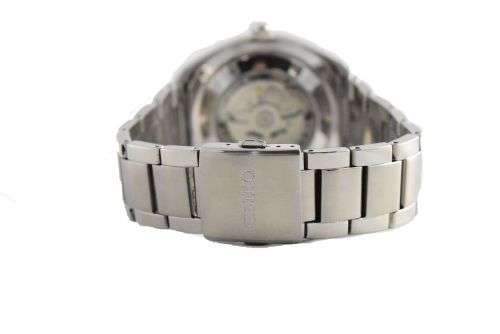 Seiko Men's Blue Dial Automatic Self Winding Stainless Watch SNKN41