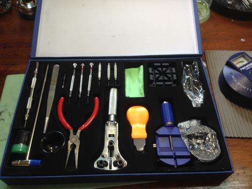 Watch repair tool kit