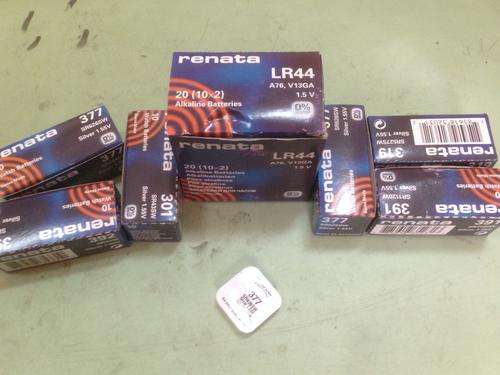 RENATA 315,317,319,321,329,361,370,384,392,395,396,399 WATCH BATTERIES