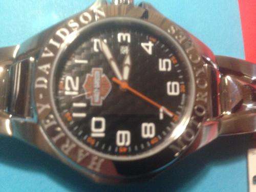 Harley-Davidson Men's Bulova Bar & Shield Wrist Watch 76B148