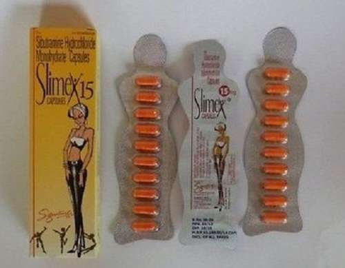 SLimex15 Slimex Slim Slimming Weight Loss Diet Strong 30 pills 1 package