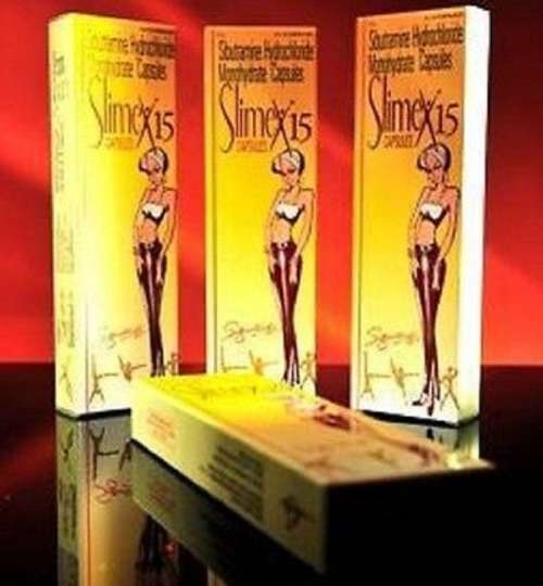 SLimex15 Slimex Slim Slimming Weight Loss Diet Strong 30 pills 1 package